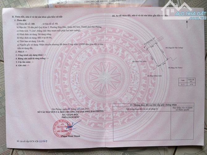 Lô đất 71,2m m2 tại quý kim ,nam đồ sơn - 2