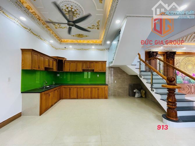 Cho thuê biệt thự mới đẹp góc 2 mặt tiền khu dân cư Bửu Long - 2