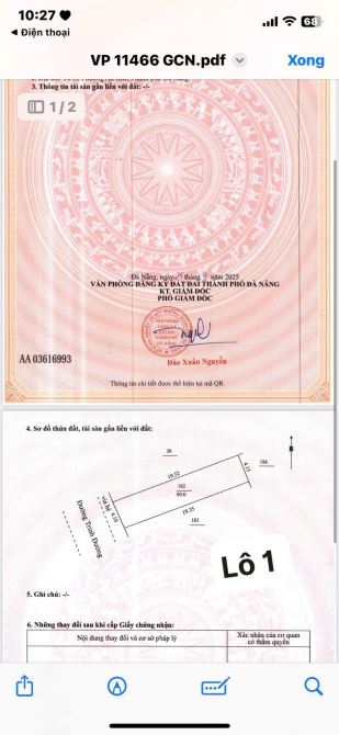 📌📌Làm việc trực tiếp!!! Bán 2 lô đất mặt tiền đường Trinh Đường giá rẻ 🌺 - 2