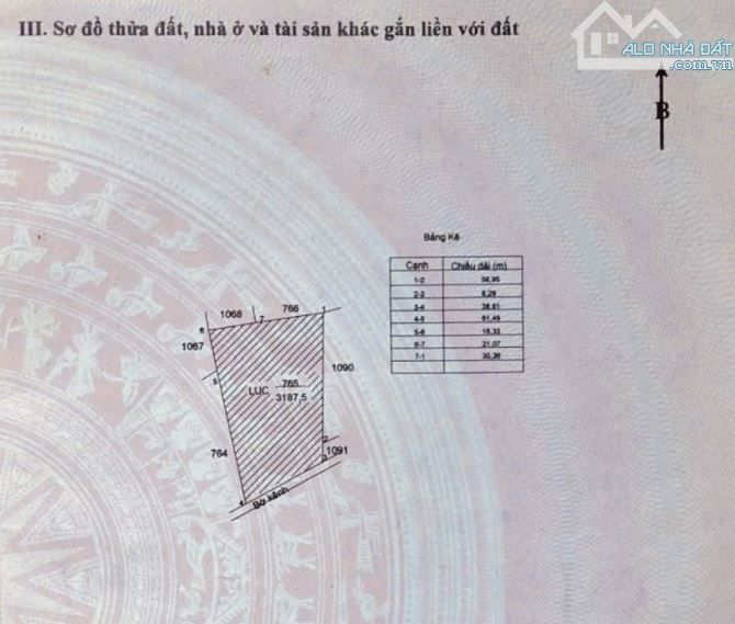 3187m2 Lúa bao gồm 500m2 Thổ MT liên ấp 4M, tại KCN Thuận Đạo, giá 13 tỷ - 2