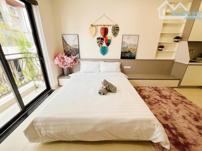 Cho Thuê CCMN 32 An Dương Vương Tây Hồ 30m2 Studio Cửa Sổ Ban Công Thang Máy Gần Hồ Tây - 2