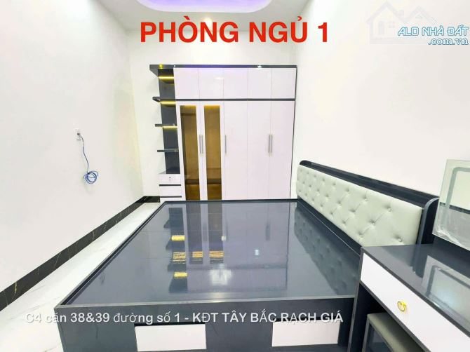 Nhà mới hoàn thiện đường số 1 Khu đô thị Tây Bắc. Rạch Giá, An Giang - 3
