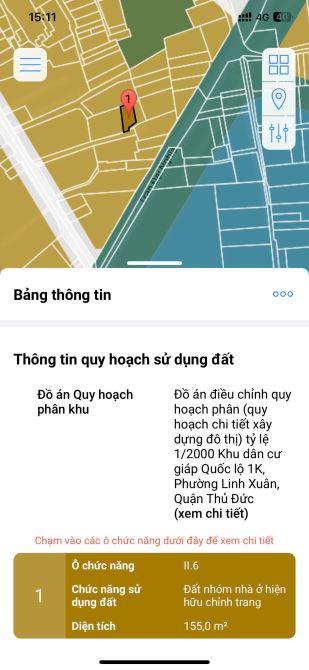 🏡 Bán lô đất chính chủ – vị trí vàng sát Đại học Kinh tế Luật 157m2 giá chỉ 9 tỷ - 3