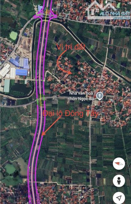 Hơn 3 tỷ sở hữu ngay 61,8m2 đất ở Thôn Ngọc Bộ, Long Hưng, Văn Giang đường ngõ rộng thoáng - 3