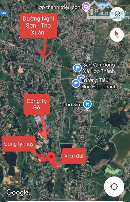 Bán đất nền triệu Thành - Triệu sơn gần khu công nghiệp Hợp Thắng - 3