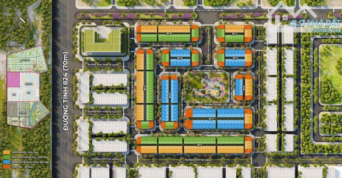 KHU ĐÔ THỊ E.CITY MT 824 NHẬN GIỬ CHỔ  50TR/VỊ TRÍ ,GIÁ CHỈ TỪ 22TR, NGAY ĐẠI HỌC TÂN TẠO - 3