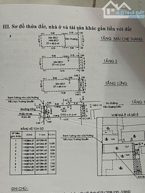 bán nhà hẻm to , q3 .. 4,16x13m ( 63,4m2) 4 tầng , đẹp , giá 14,5 tỷ tl - 3