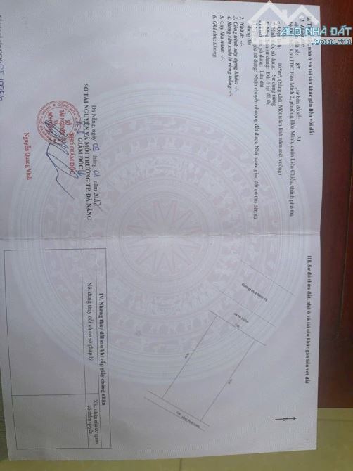 Bán đất đường Hoà Minh 19 ngang 7m vị trí đẹp gần biển Liên Chiểu - 3