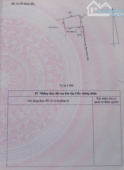 Bán lô đất đường phạm đình toái - Phường Thuỷ Xuân - TP Huế - 3
