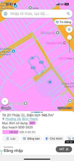 Xô Viết Nghệ Tĩnh Bình Thạnh, 2 lô Dt 146m(9/9.5x15) nở hậu,30m ra mặt tiền, giá bán 17 tỷ - 1
