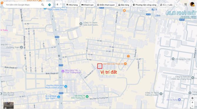 Bán đất 4.9x19m, mặt tiền Bình Chuẩn 37 p. Bình Chuẩn gần chợ Phú Phong - 4