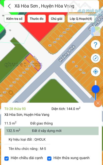 🌟 BÁN LÔ GÓC HOÀNG PHÊ – TRỰC DIỆN CÔNG VIÊN 🌟 - 4