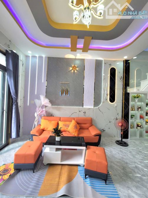 Nhà Mới 1 Lầu 4,5 x 20m, 4 Phòng Ngủ Đường Xe Hơi Thông Nhiều Hướng. Sổ Hồng Hoàn Công Rẻ - 4