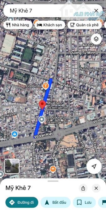 Bán lô đất góc 2 mặt tiền đường Mỹ Khê 7 & Mỹ Khê 2, Sơn Trà. - 4