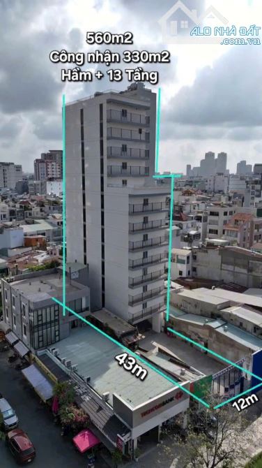 Building 2 Hầm 14 Tầng nổi, DT 12 (14m) × 42m CN 331m2, 3.200m2 sàn, 360 tỷ - 4