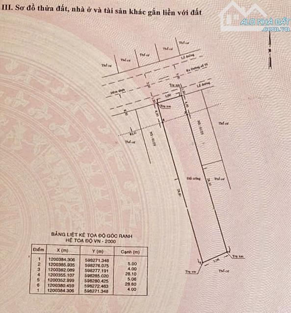 LÔ ĐẤT MẶT TIỀN ĐƯỜNG SỐ 59, P.14, GÒ VẤP – NGANG 5M - DTCN 162M² – CHỈ 13.8 TỶ - 5