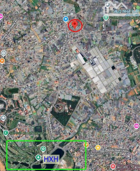 Đất liên kế KQH Trần Anh Tông, gần Hồ Xuân Hương, P8 -72m2 - 6.5 tỷ - 5