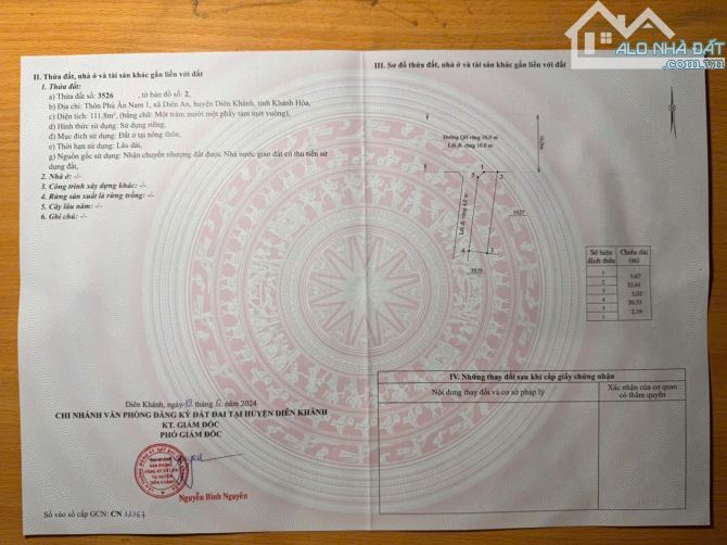 LÔ GÓC Khu Đô Thị Phú Ân Nam , Diên An Ko có lô thứ hai - 5