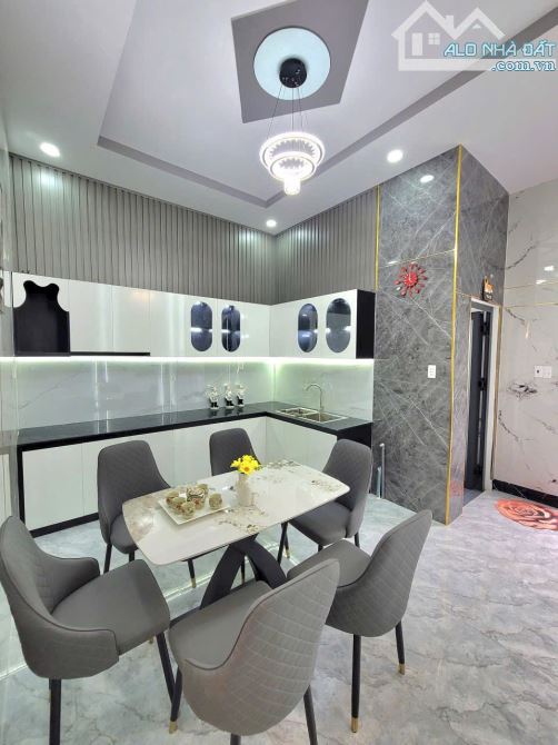 Nhà Mới 1 Lầu 4,5 x 20m, 4 Phòng Ngủ Đường Xe Hơi Thông Nhiều Hướng. Sổ Hồng Hoàn Công Rẻ - 6