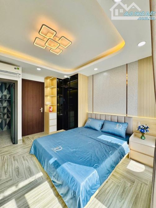 Bán nhà xây mới hẻm xe hơi 5m Bùi Quang Là, P.12, 3,8 x 13, 5 lầu giá 6.39 tỷ tl - 8