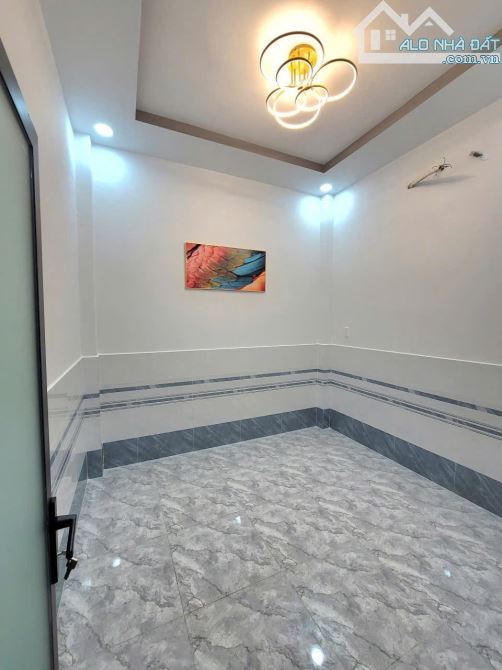 Nhà Mới 1 Lầu 4,5 x 20m, 4 Phòng Ngủ Đường Xe Hơi Thông Nhiều Hướng. Sổ Hồng Hoàn Công Rẻ - 8