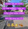 ⚠️‼️GẤP BÁN - 100 m² NGAY TRẦN DUY CHIẾN - TIỆN ÍCH BẠT NGÀN - CHỈ 5.x TỶ