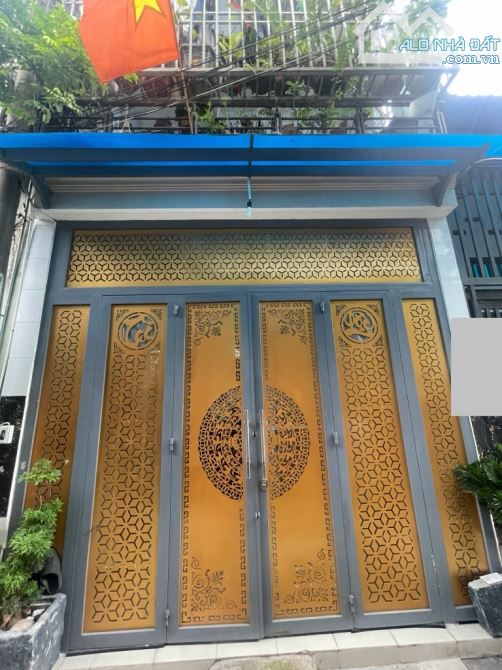 NHÀ 3 TẦNG GẦN CV LÀNG HOA – ĐS 14, P.8, GÒ VẤP – HXH – 40M² (4x10) – SỔ A4 – CHỈ 4.65 TỶ