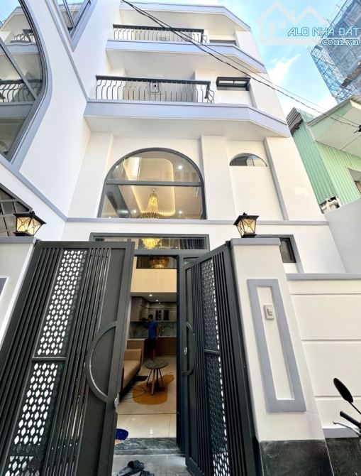 HẺM Ô TÔ TRÁNH, NGANG LỚN 5.2M, NHÀ MỚI ĐẸP 4 Tầng, P1 Gò Vấp, chỉ 7.1ty TL