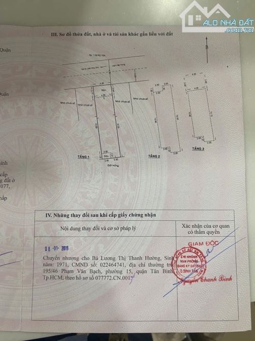 Bán gấp nhà 72m2. 3 tầng. Đ/số 8. BHHB. Chỉ 5.1ty