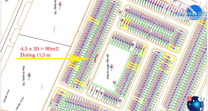 Bán 03 lô đất đẹp KĐT Trái Diêm 1 - Tiền Hải