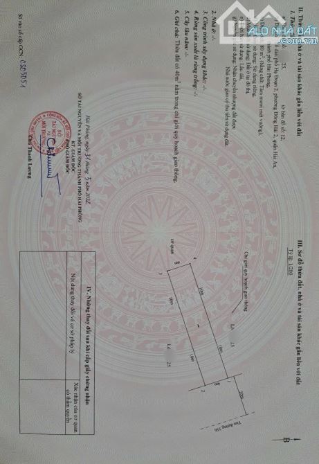 Chủ gủi bán mặt đường Đình Vũ -Hải An