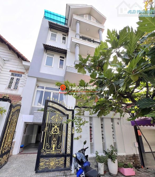 Cho thuê villa An Phú ,Quận_2 - Hầm 3 lầu 6PN full nội thất