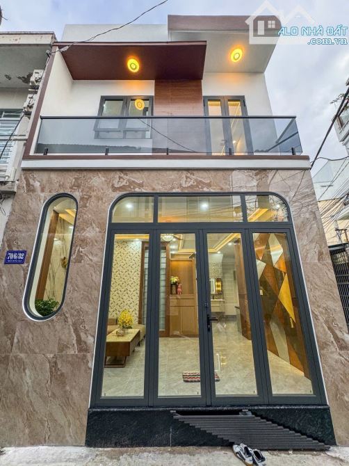 BÁN NHÀ MỚI 1 TRỆT 1 LẦU GÓC 2 MẶT TIỀN FULL NỘI THẤT HẺM 70 ĐƯỜNG TRẦN HƯNG ĐẠO