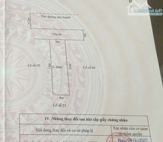 Bán đất TDC Nam Hải 2, Mặt Đường Nam Hoà, Hải An