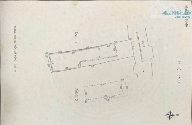 Bán đất 214,5m2 ngang 6,43m đường 8m Hoàng Diệu thông Nguyễn Hoàng- Giá 15 tỷ TL