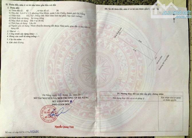 Đất MT đại lộ Hồ Tùng Mậu chỉ hơn 8 tỷ, ngay ngã tư Kinh Dương Vương, trục chiến lược Liên