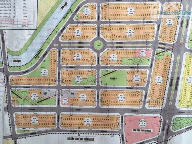 Bán lô đất 26ha Phú Xuân hướng đông nam, tây bắc