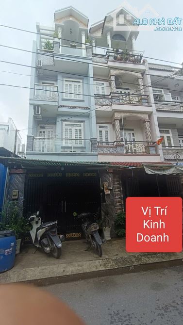NHÀ MỚI 4 TẦNG,Ở NGAY,ĐƯỜNG CHIẾN LƯỢC,GẦN BV QUẬN BÌNH TÂN (4 x 17) 6,95 TỶ TL