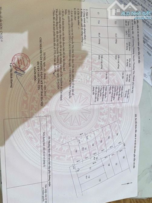 Nhỉnh 2tỷ150 có ngay 52,5m tại Chương Dương Thường Tín ô tô vào đất