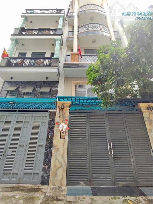 Bán nhà như hình sau trường học Nguyễn Trung Trực, P15, Gò Vấp. 4.5*12m, 5tấm, HXH 6m, 7.2