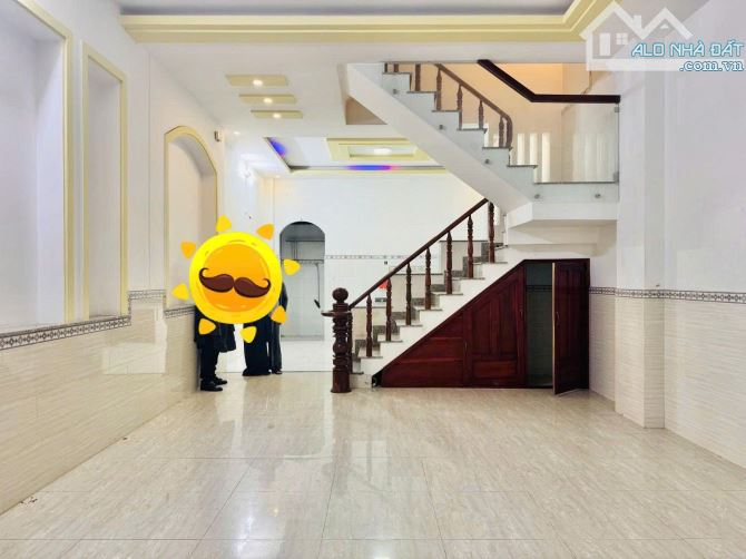 BÁN NHÀ KHU ĐÔNG BỘ LÂM THỊ HỐ Q12 - 3 TẦNG 65M2 ( 5M X 13M) - HẺM XE HƠI THÔNG - 6.06 TỶ