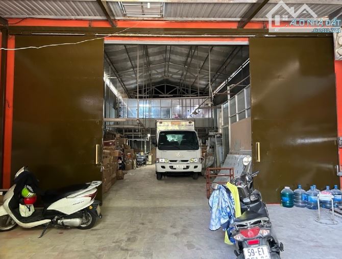 NHÀ XƯỞNG MẶT TIỀN ĐƯỜNG TRUNG MỸ TÂY – QUẬN 12, DIỆN TÍCH 338.5M2