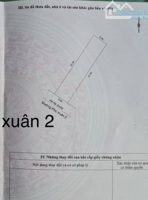 🥇 Bán đất mặt tiền đường 6m Phú Xuân 2 (113 m2), Liên Chiểu - Đà Nẵng, Giá 6.5 tỷ tl
