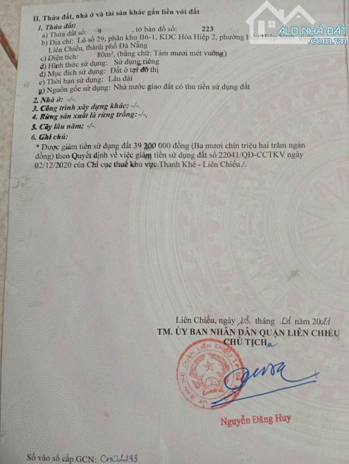 📌📌📌LÀM VIỆC TRỰC TIẾP GIÁ TỐT !!!bán 2 lô xuân thiều 8 sát biển