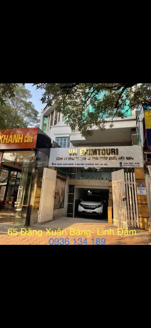Cho thuê nhà mặt phố chính khu Linh Đàm làm văn phòng - Đường 6 làn ô tô