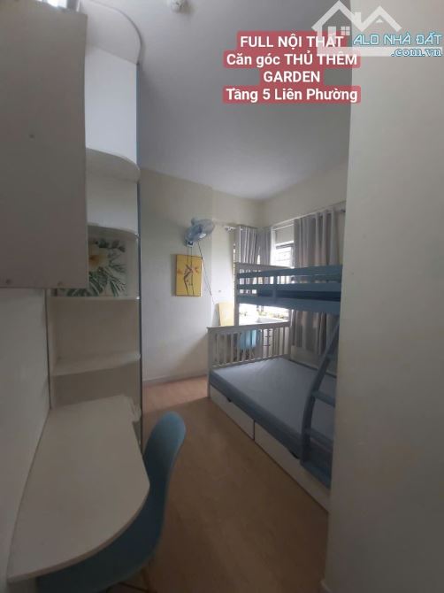 Chung cư THỦ THIÊM GARDEN Tầng 5, căn góc. full nội thất