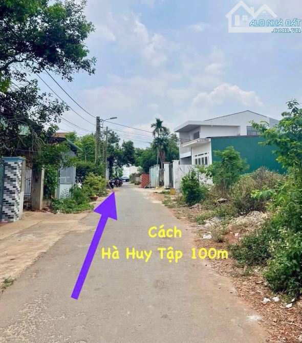 Bán đất Hẻm Hà Huy Tập Đối KDT diện Ân Phú - BMT