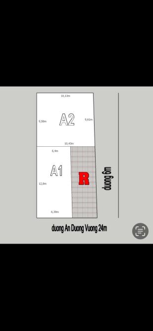 BÁN LÔ GÓC ĐẸP ĐƯỜNG AN DƯƠNG VƯƠNG