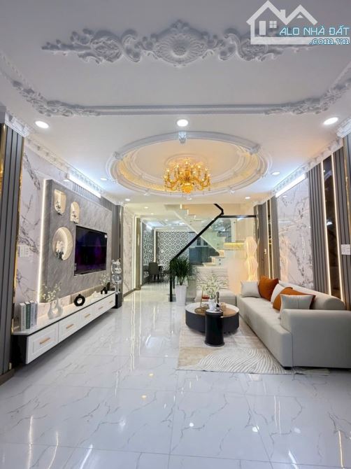 NHÀ ĐẸP 2 TẦNG – 48M² – XE HƠI ĐẬU CỔNG – FULL NỘI THẤT – HUỲNH TẤN PHÁT, TT. NHÀ BÈ – GI - 1