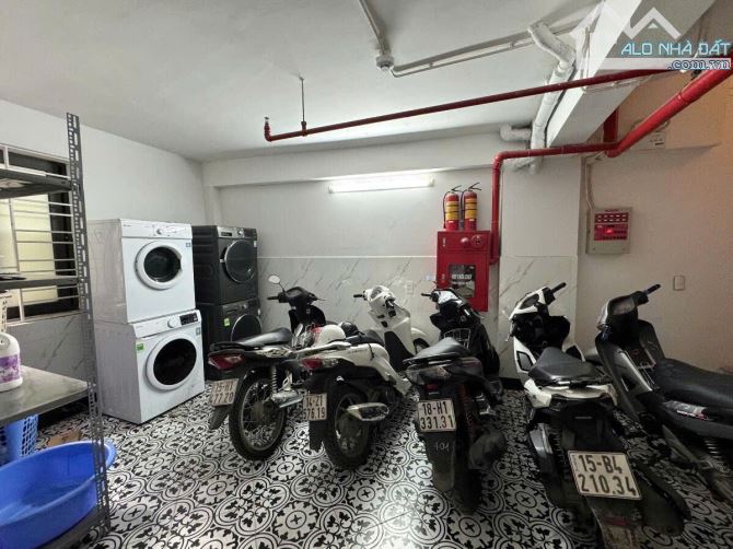 Siêu phẩm dòng tiền 100tr/ tháng Khương Hạ lô góc 7 tầng 55m2 thang máy 18 căn hộ PCCC tốt - 1